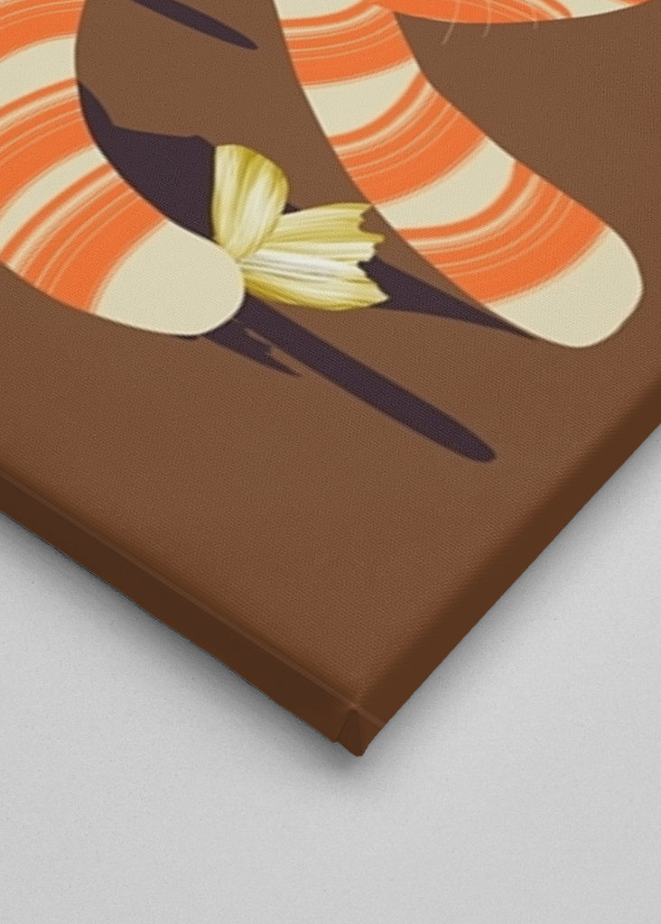 Cat catches butterflies