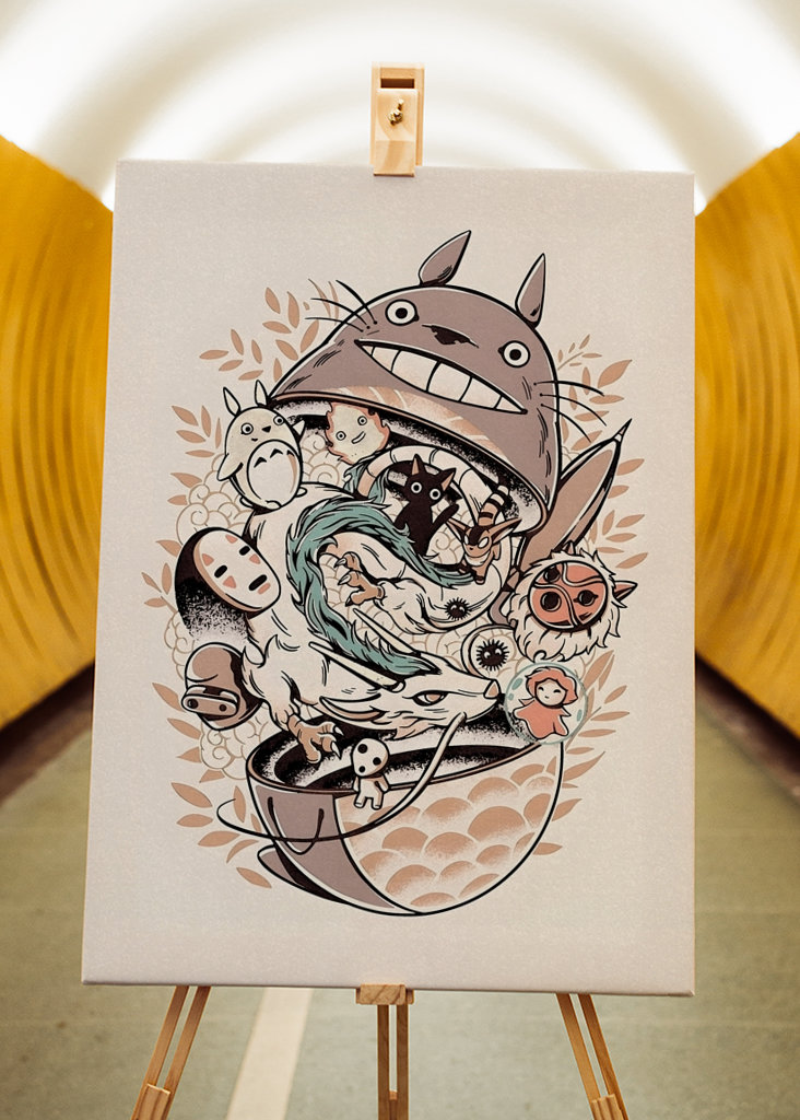 My Neighbor Totoro Poster 