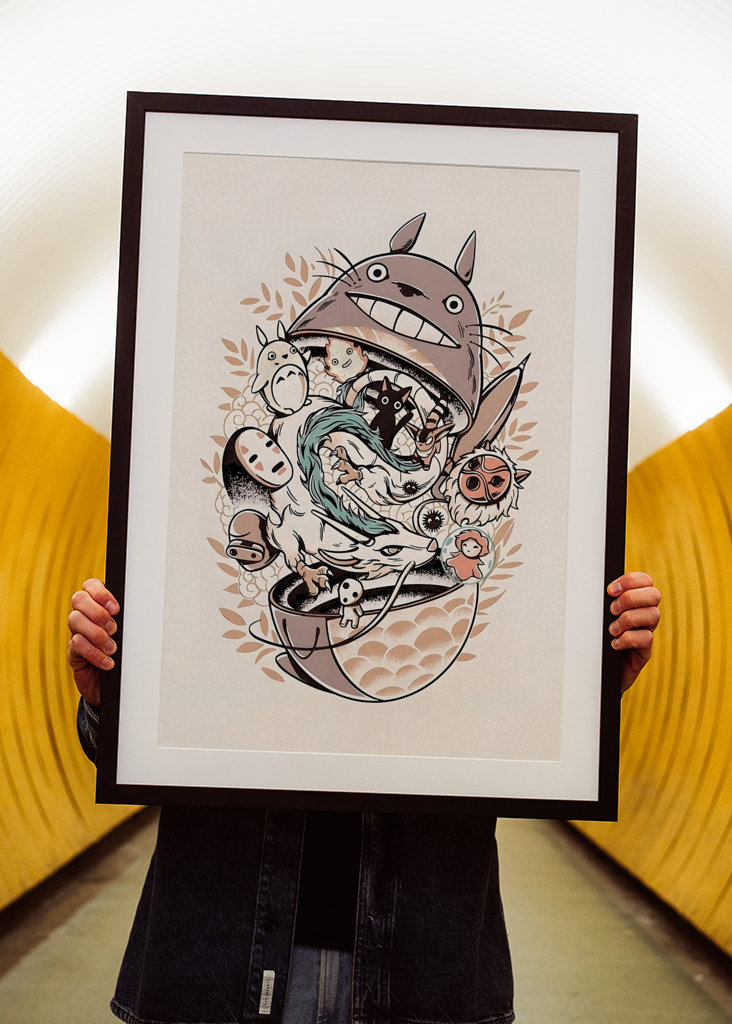 My Neighbor Totoro Poster 