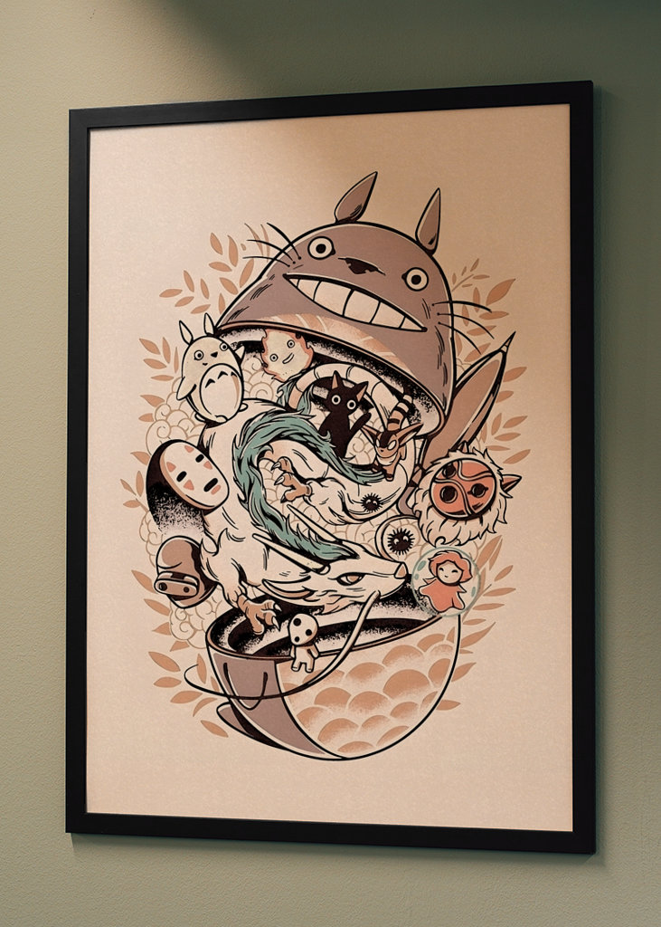 My Neighbor Totoro Poster 