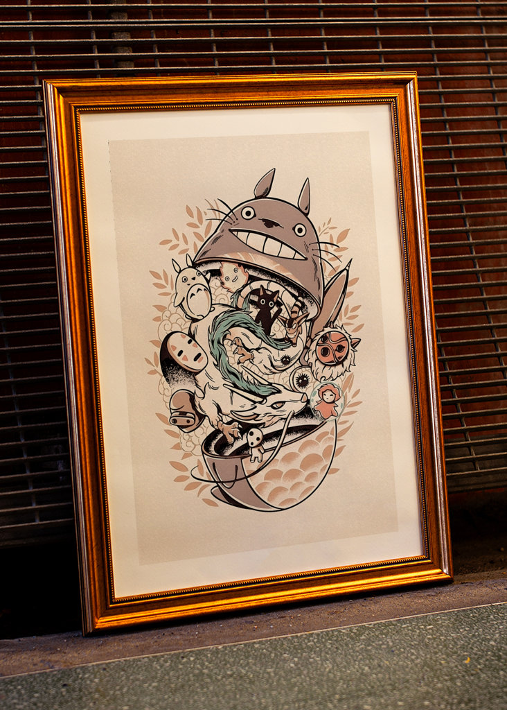 My Neighbor Totoro Poster 