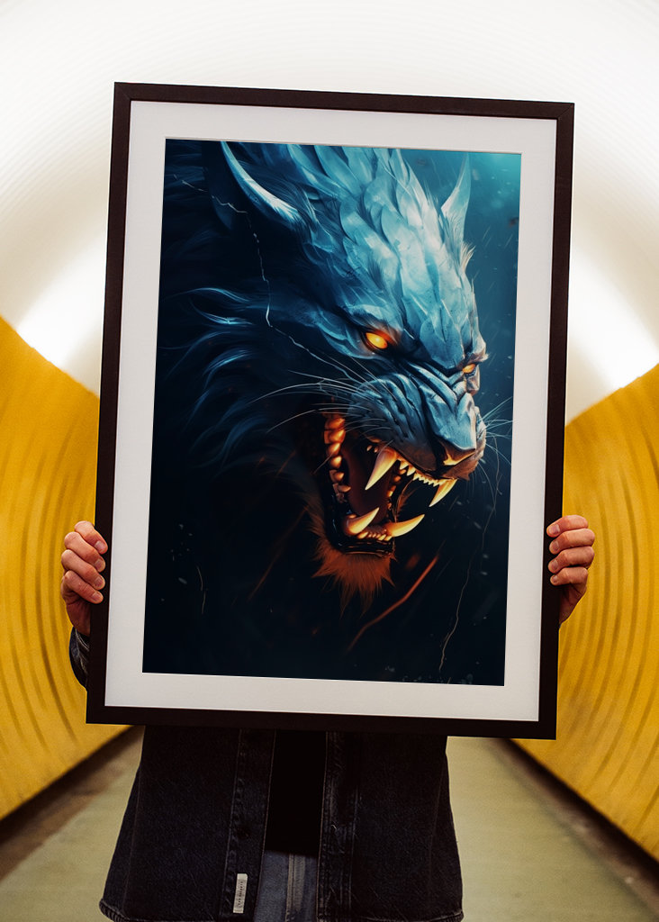 Dark Sabertooth Tiger