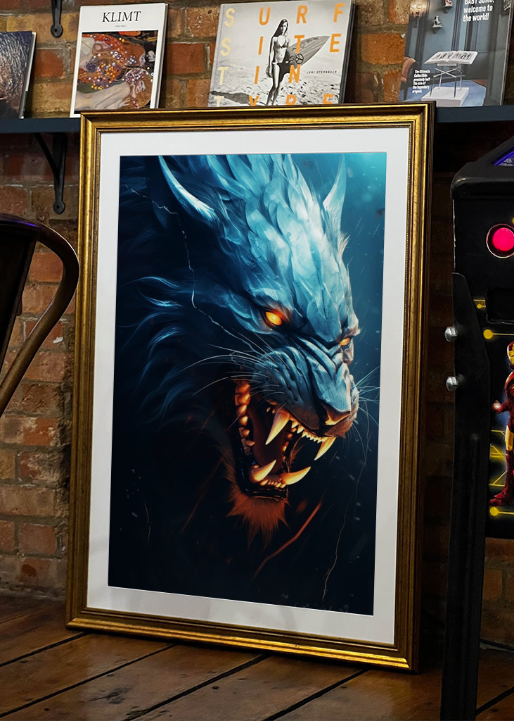 Dark Sabertooth Tiger