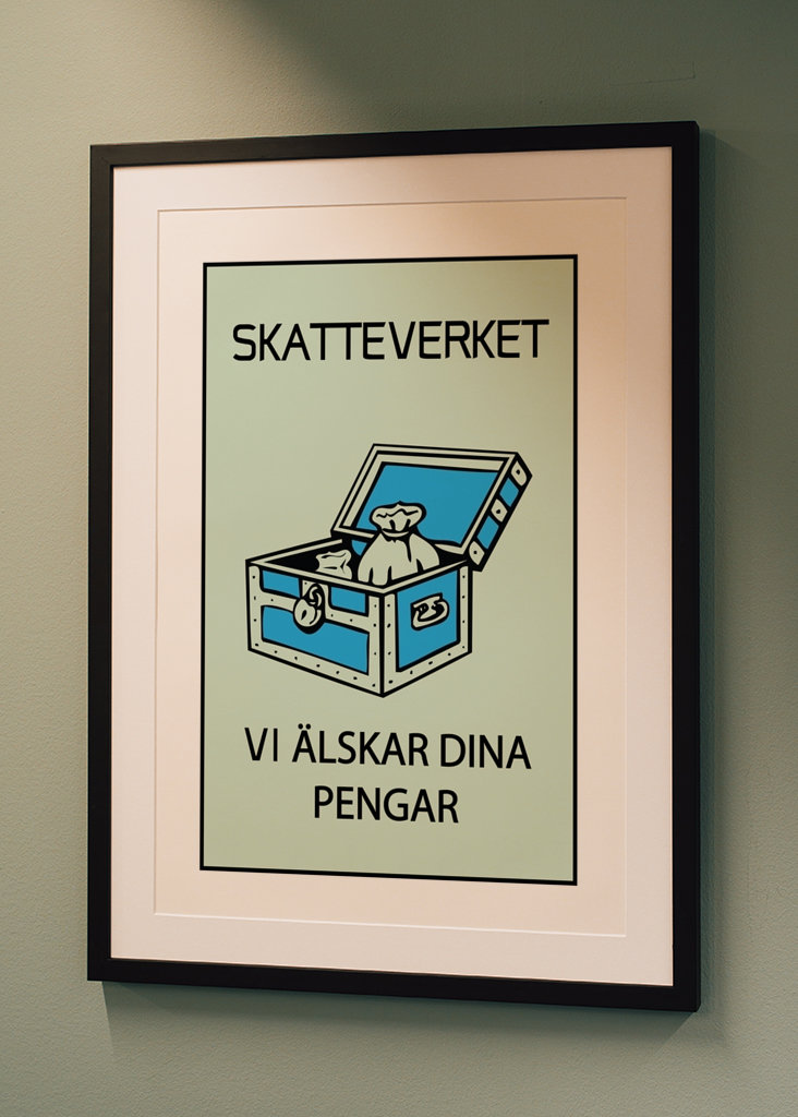 Schwedische Steuerbehörde - Monopol