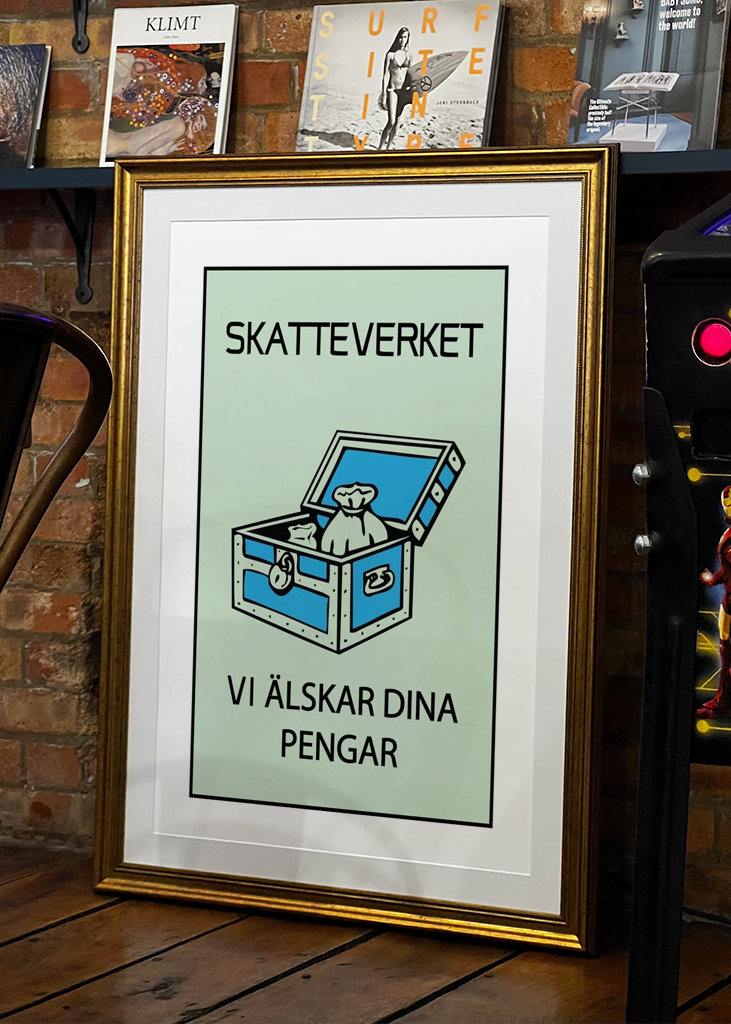 Schwedische Steuerbehörde - Monopol
