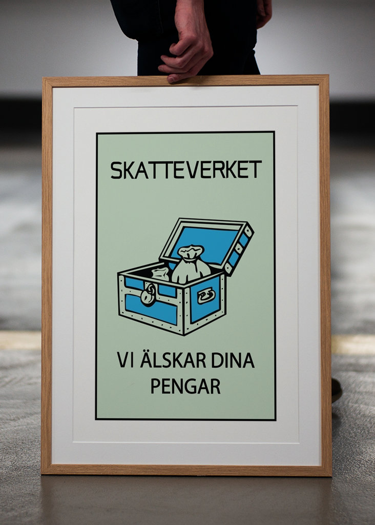 Schwedische Steuerbehörde - Monopol