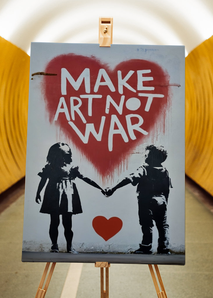 make art no war