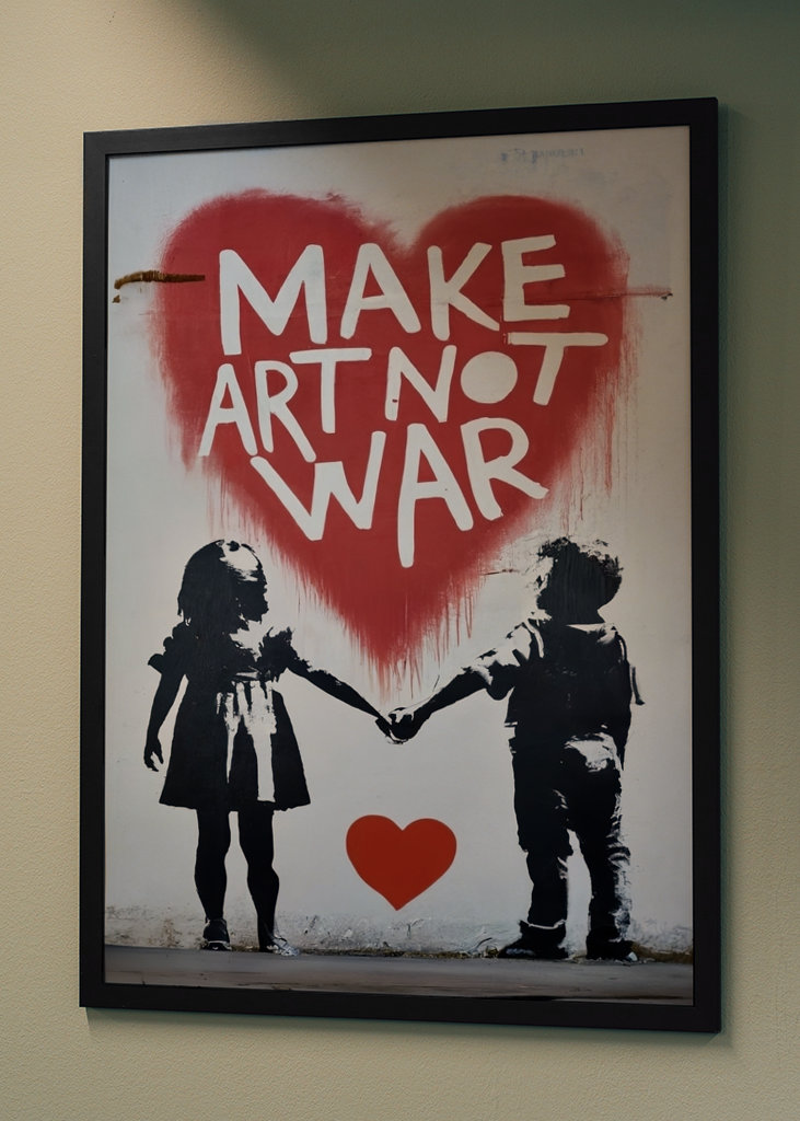 make art no war