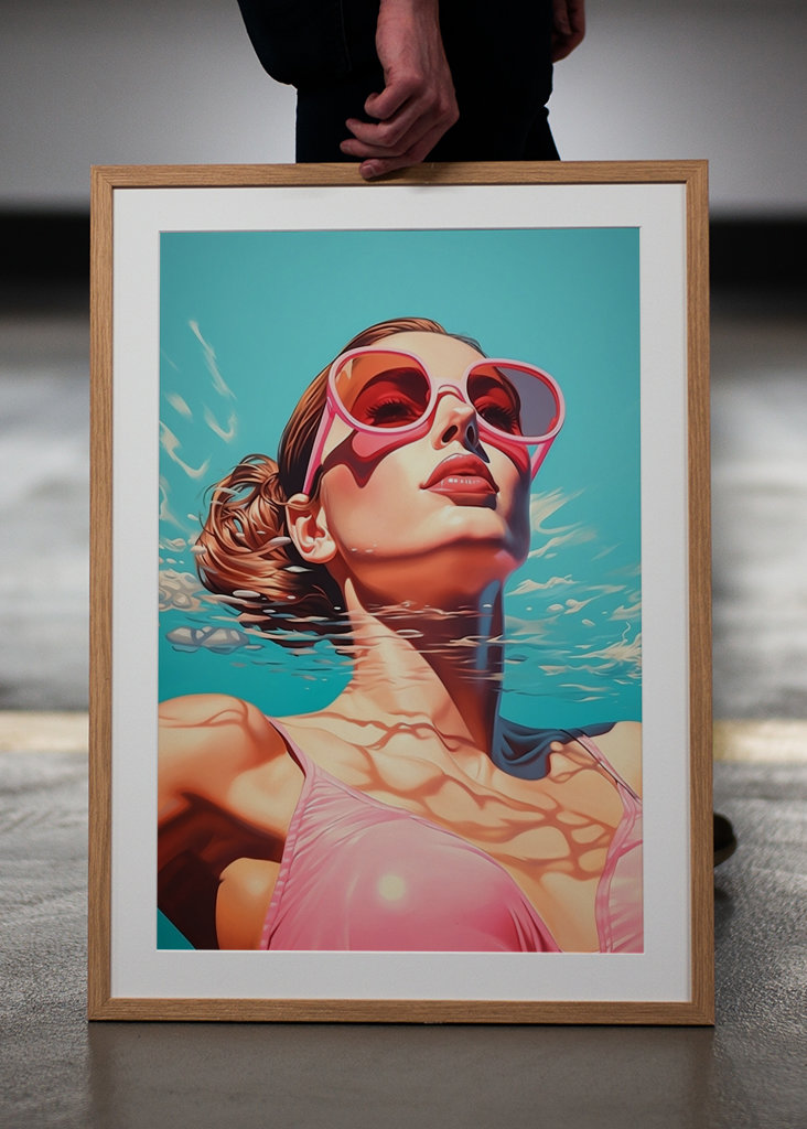 Zomerzon Retro Stijl