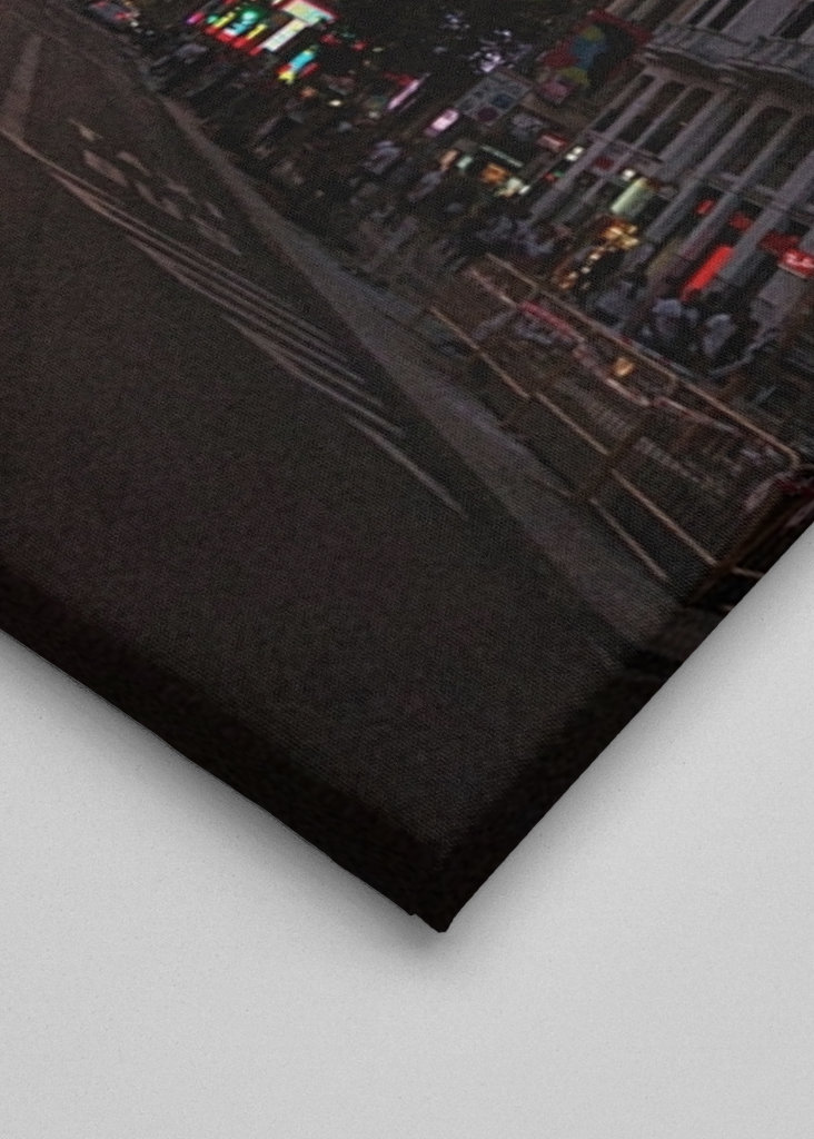 Západ slunce v Gran Vía