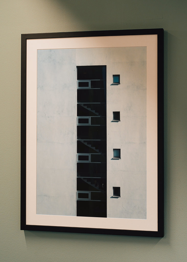 Symmetric white house