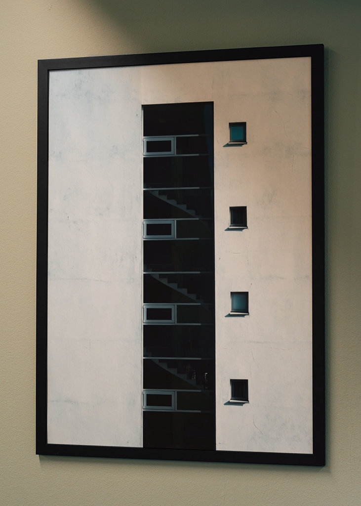 Symmetric white house