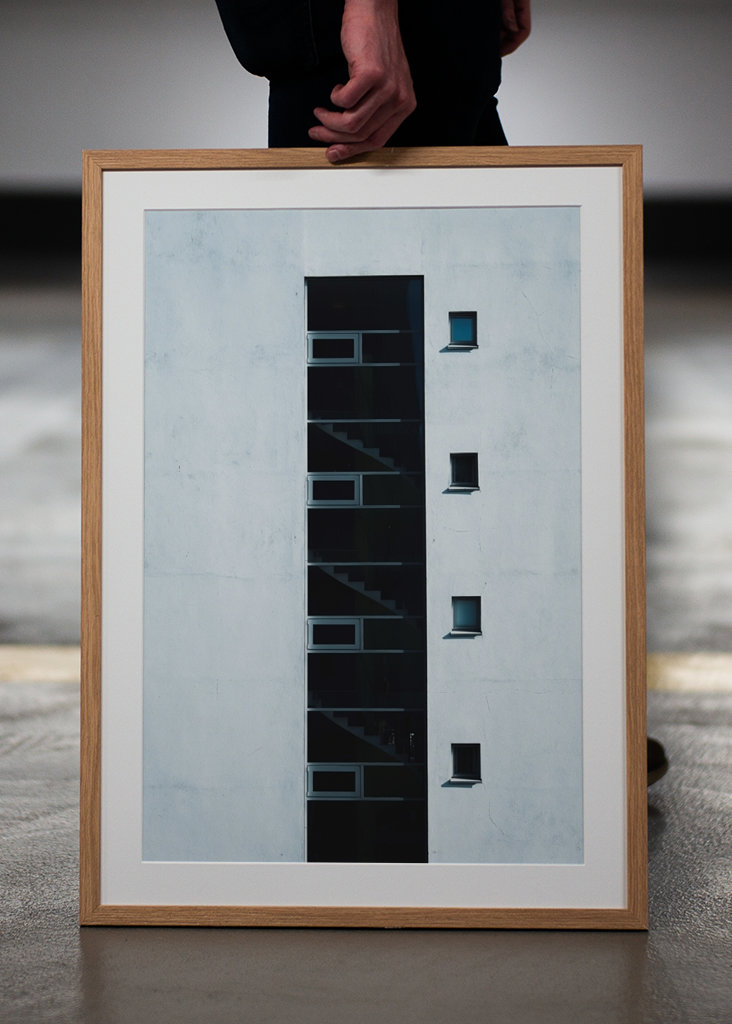 Symmetric white house