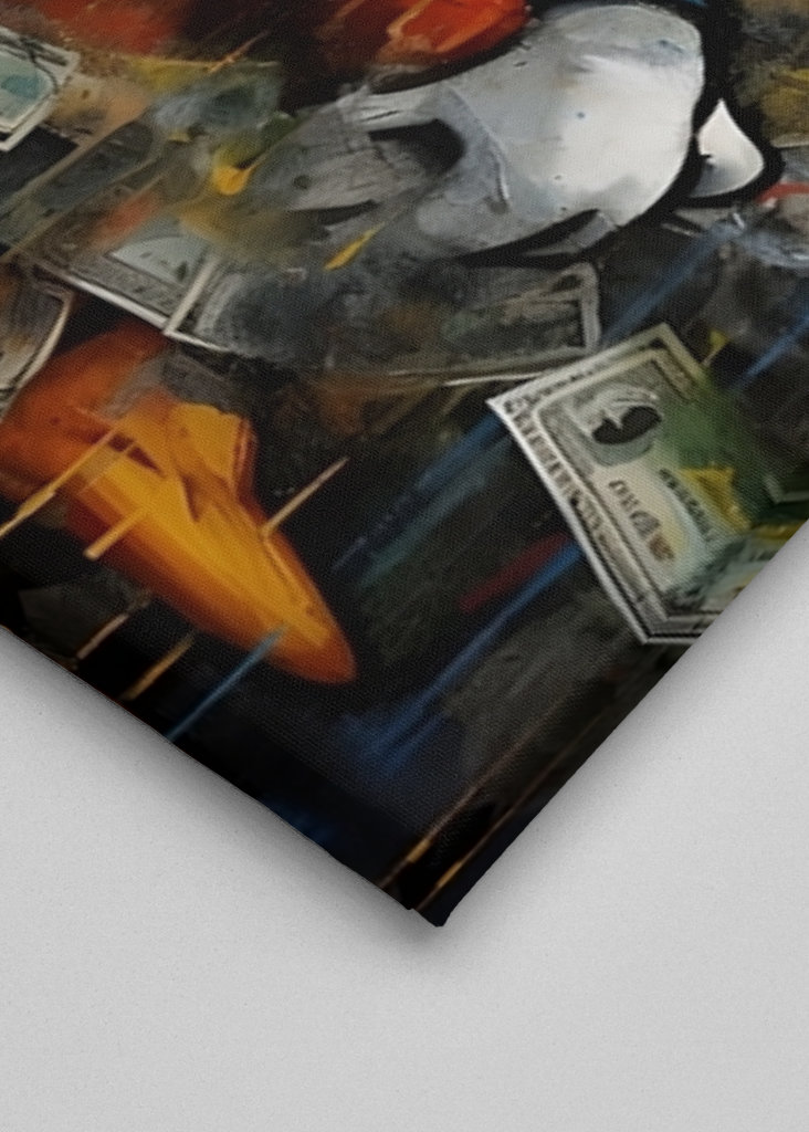 Donald Duck with Money