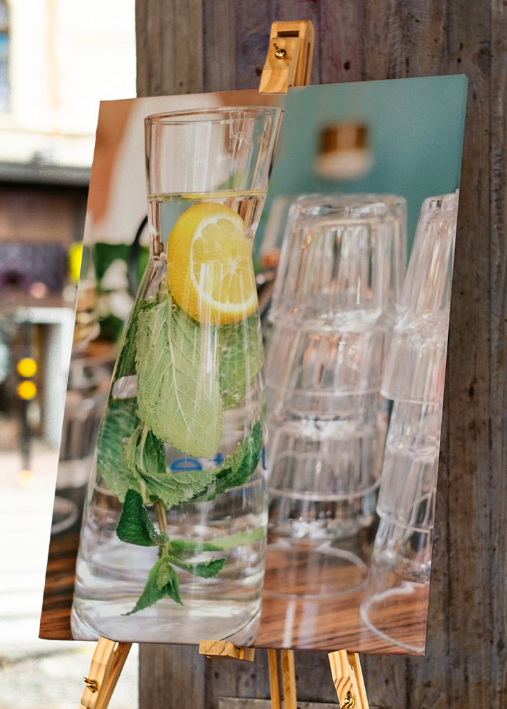 Refreshing Water with mint