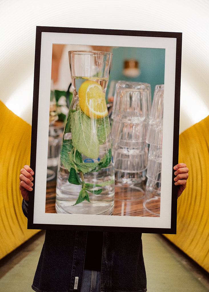 Refreshing Water with mint