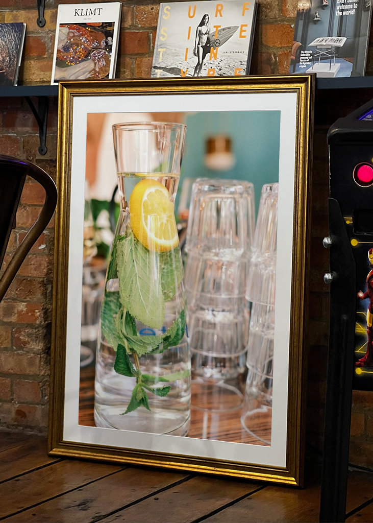 Refreshing Water with mint