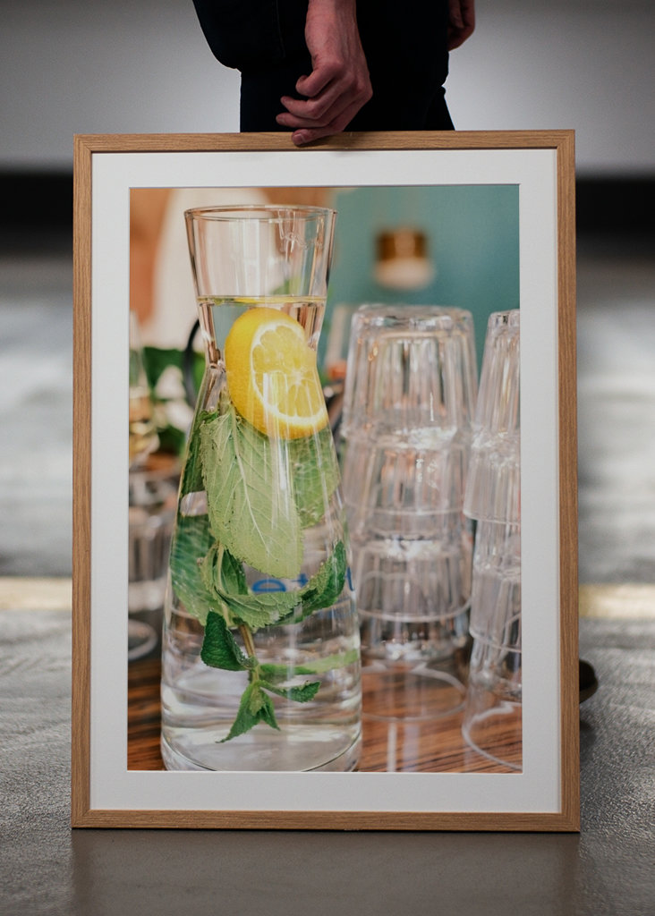 Refreshing Water with mint