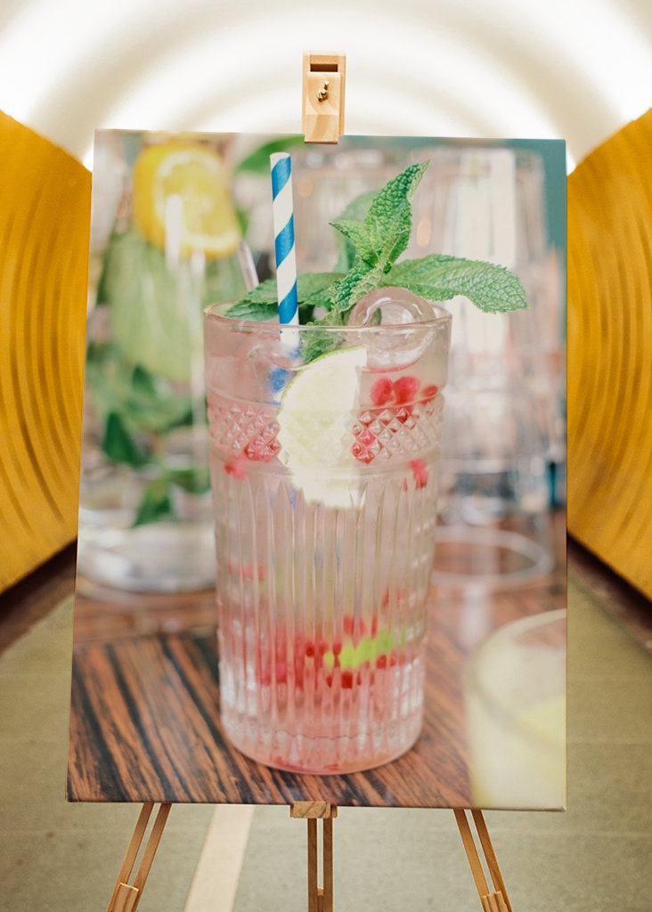 Glass of Fresh Fruit Lemonade