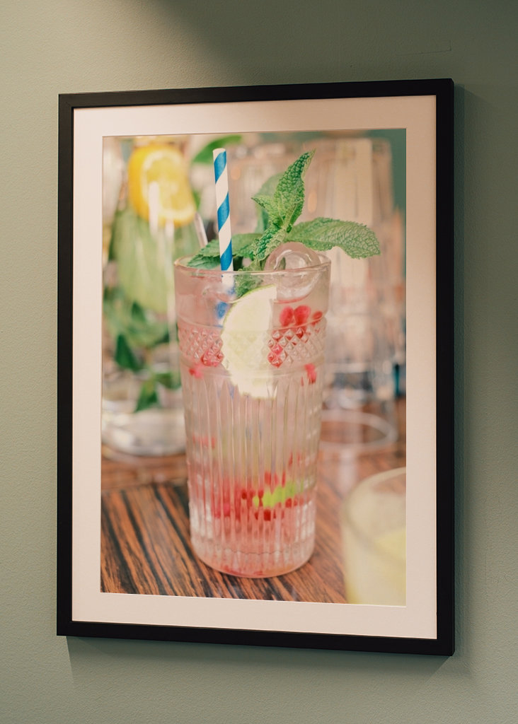 Glass of Fresh Fruit Lemonade