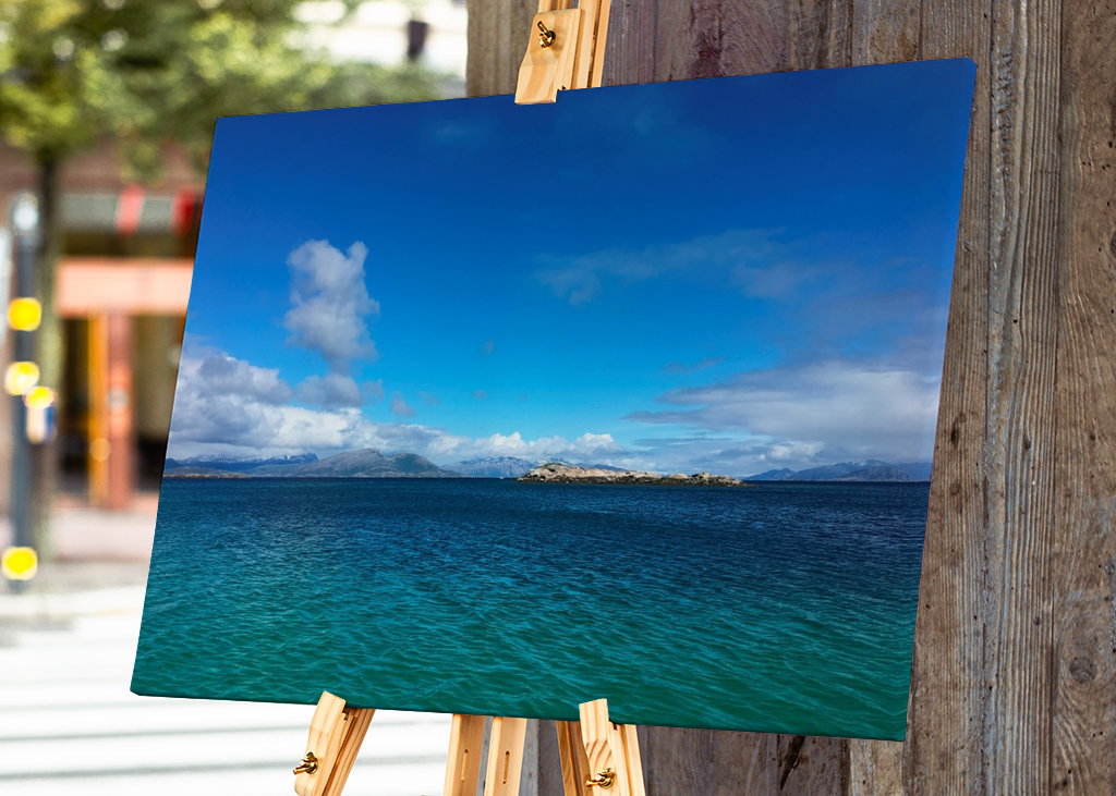 Sea view in Lofoten, Norway