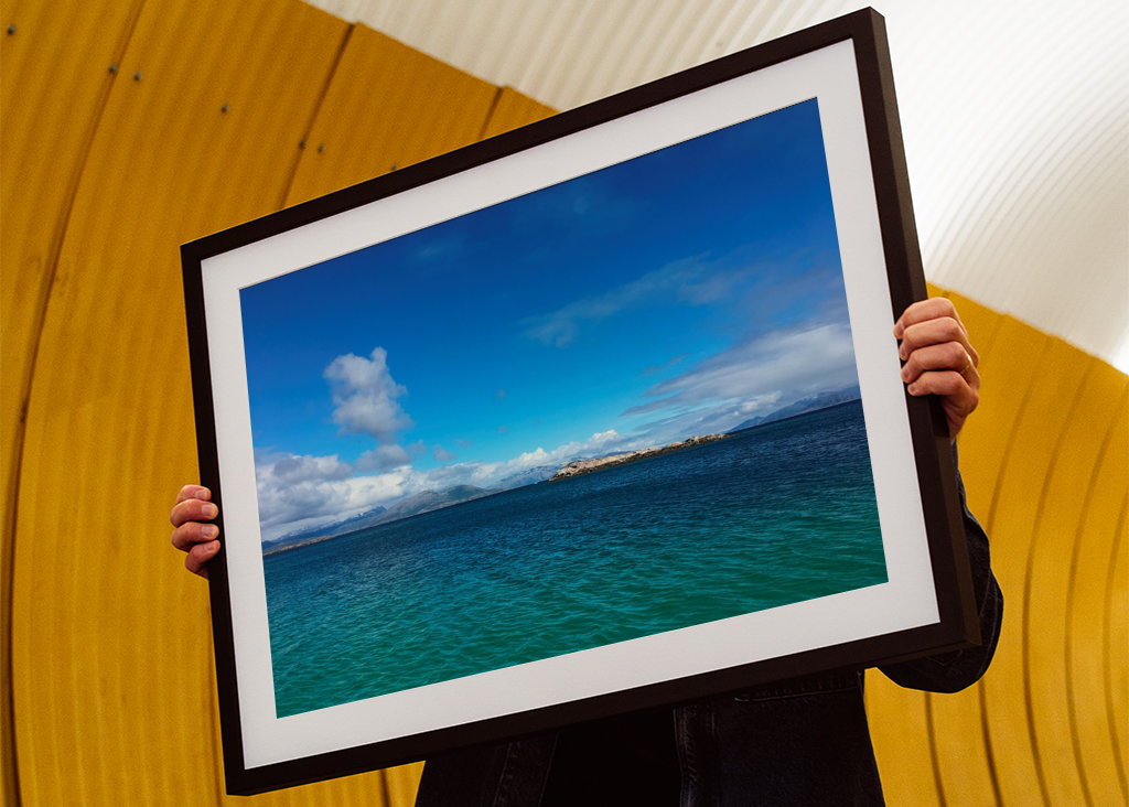 Sea view in Lofoten, Norway