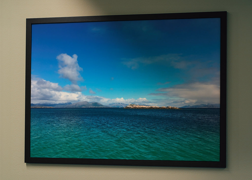 Sea view in Lofoten, Norway