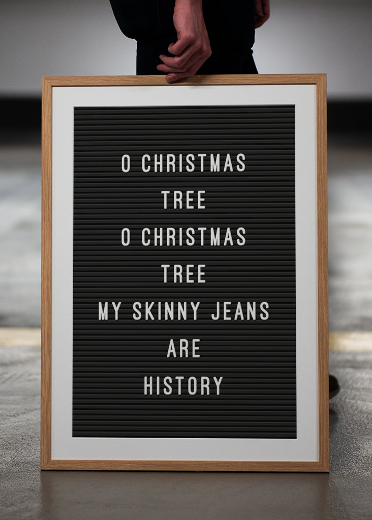 Letterboard Christmas Tree