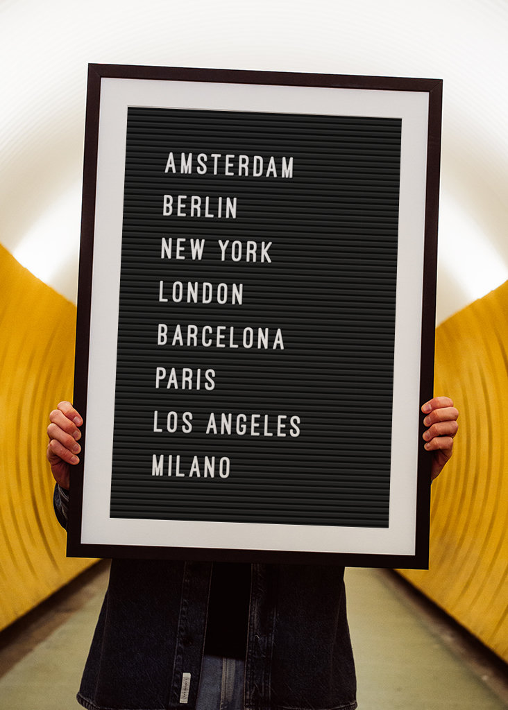 Letterboard Byer World