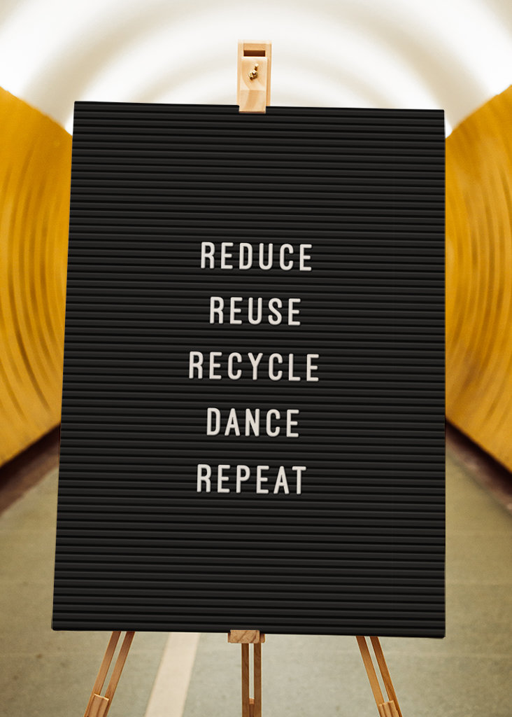 Recyclage du carton à lettres