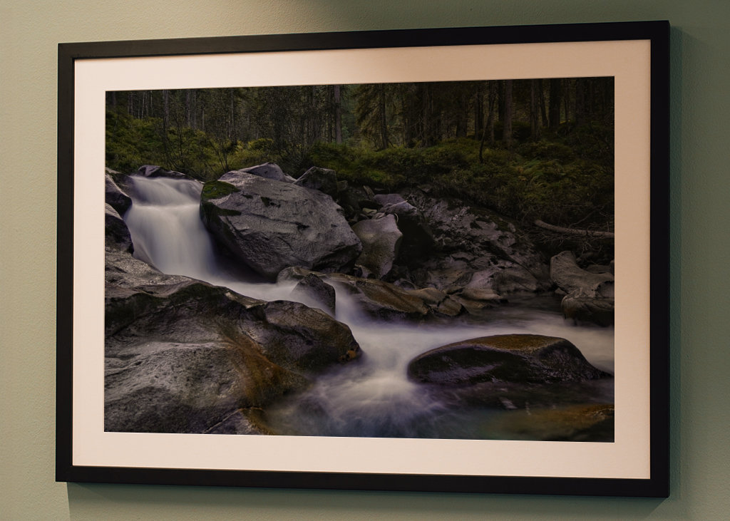 Österrike River vacker skog