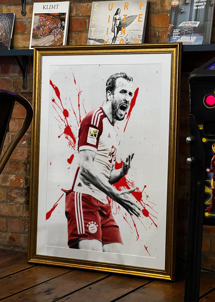 Harry Kane Painting