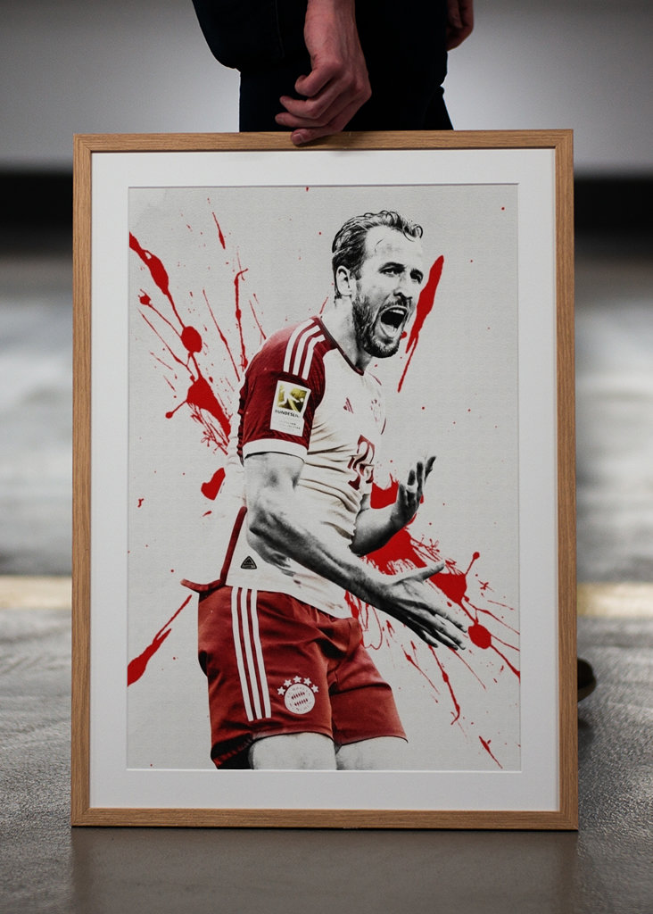 Harry Kane Painting