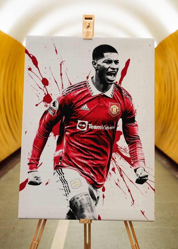Marcus Rashford Painting