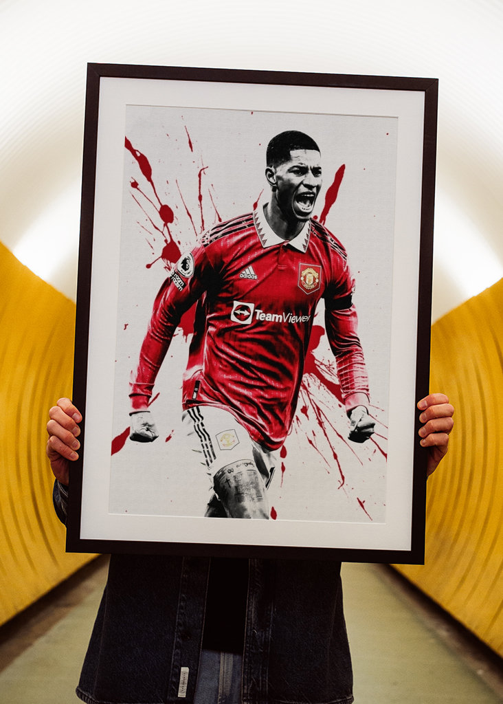 Marcus Rashford Painting