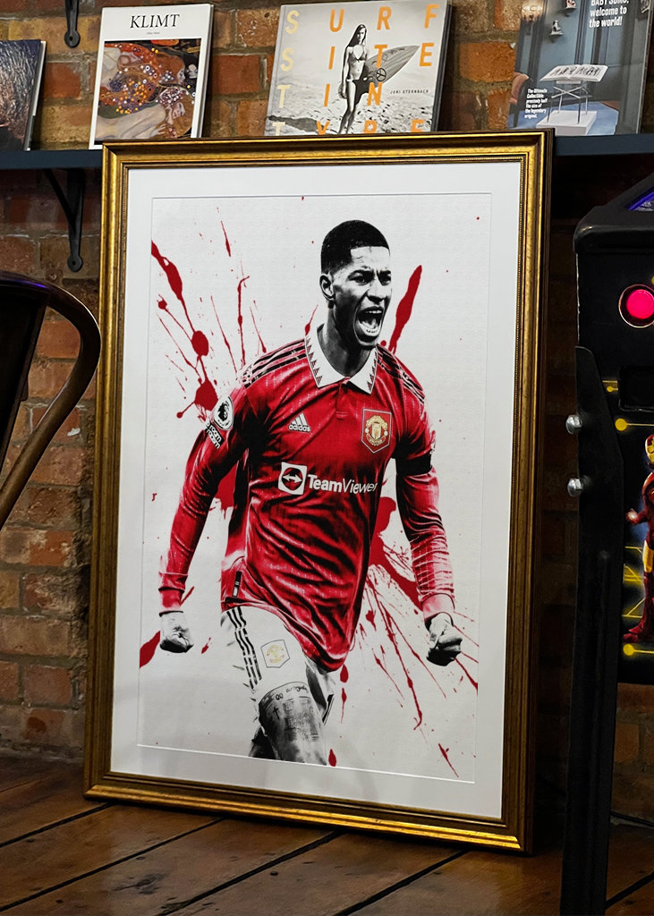 Marcus Rashford Painting