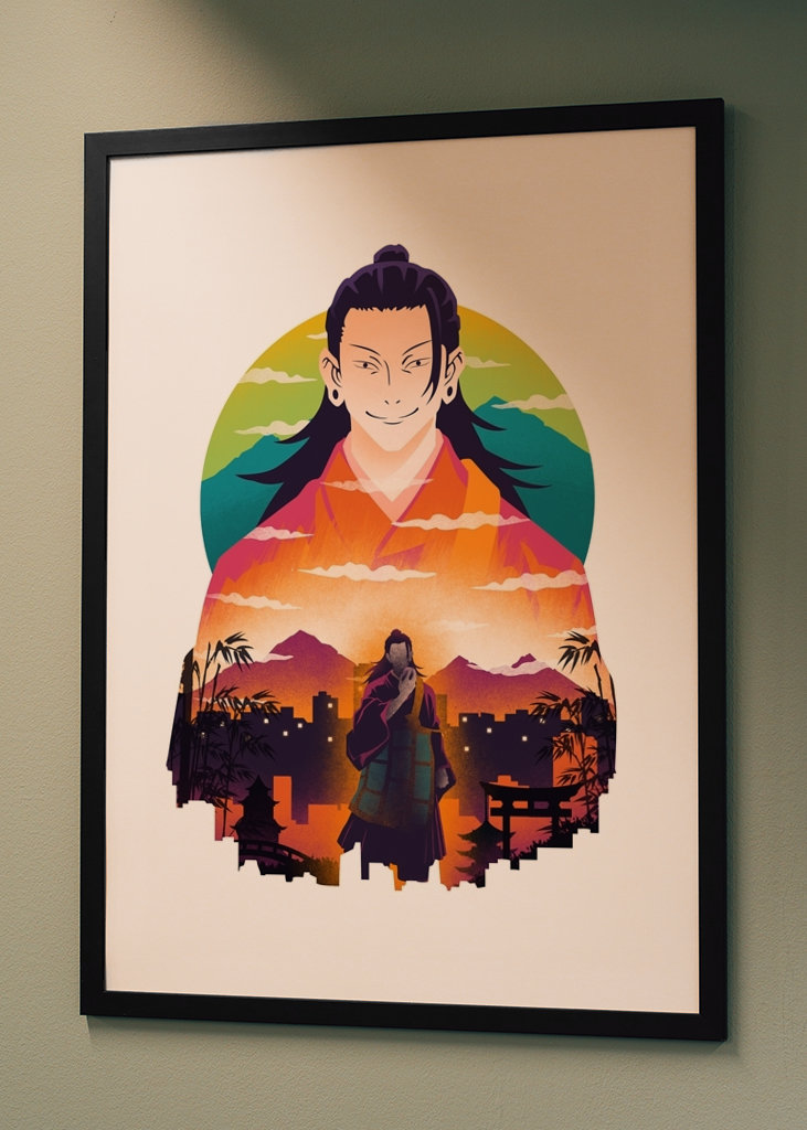 Suguru Geto Negative Space