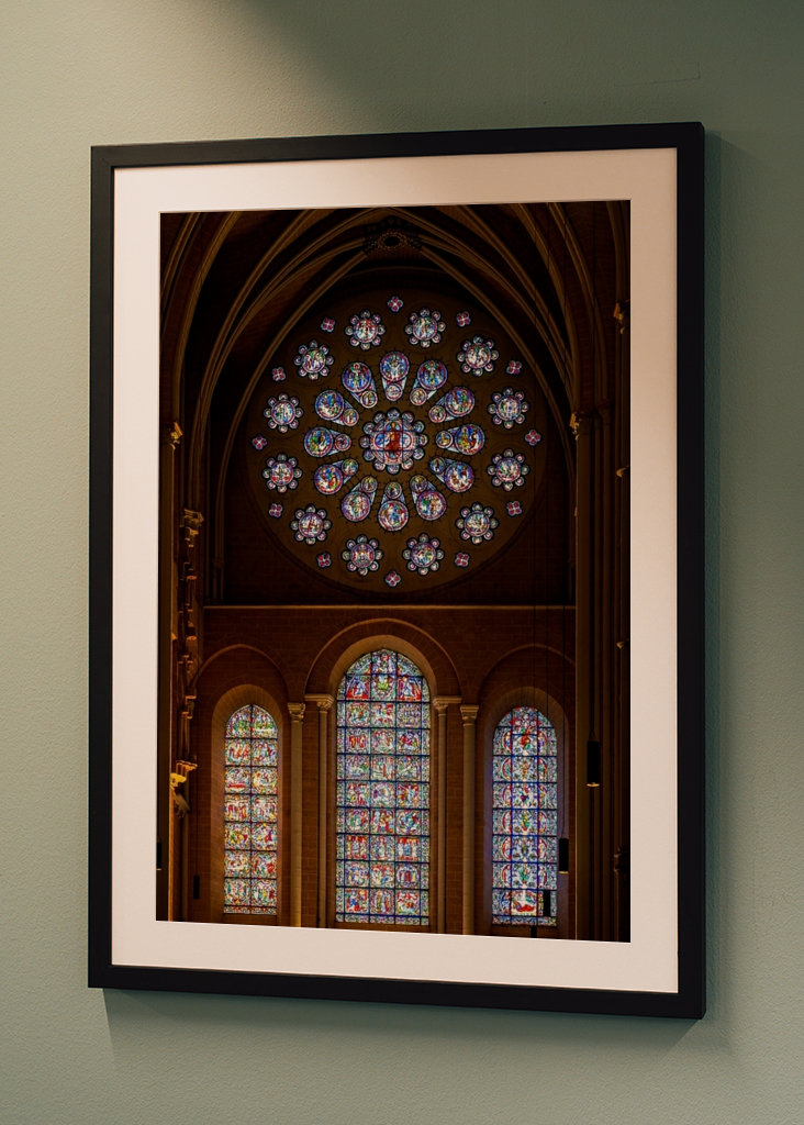 Kirchenfenster in Chartre