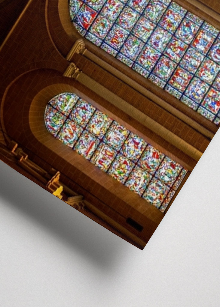 Kirchenfenster in Chartre