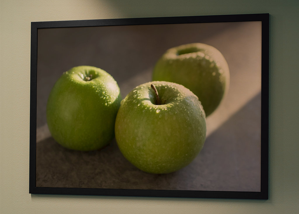 Ovoce na zimním slunci