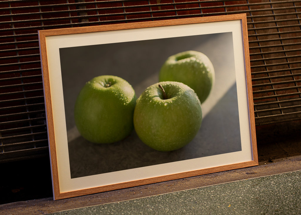 Ovoce na zimním slunci