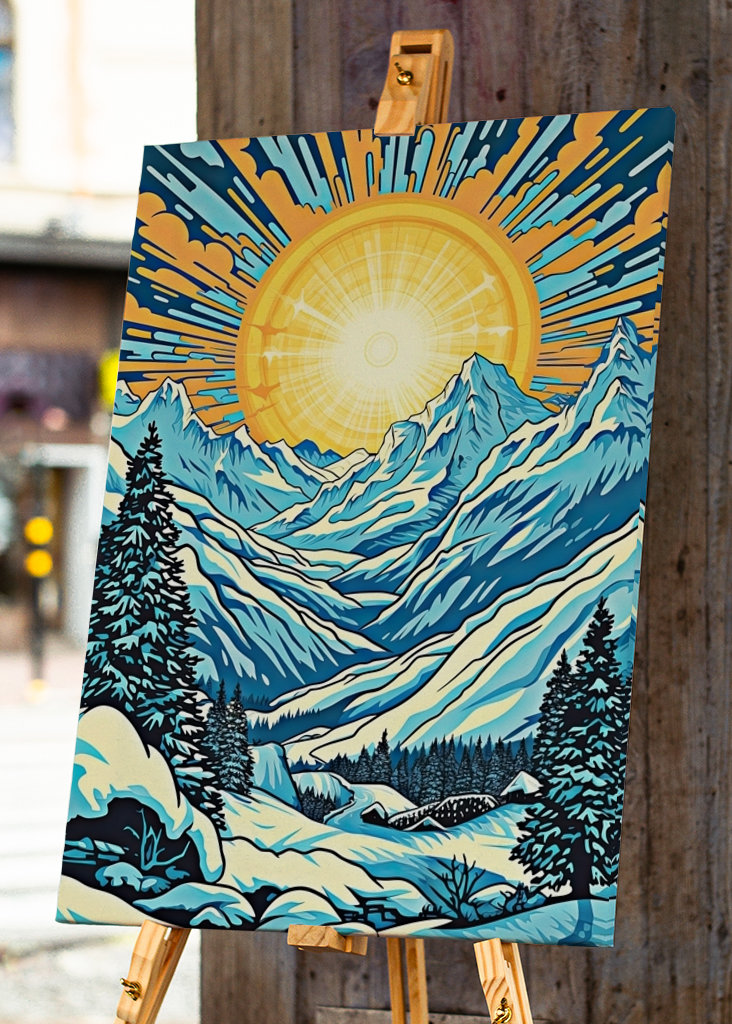 Winter in Trollstigen