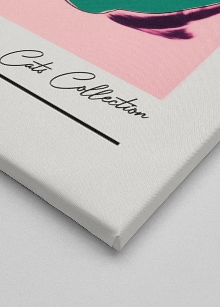 Andy Warhol Gatti Poster Verde