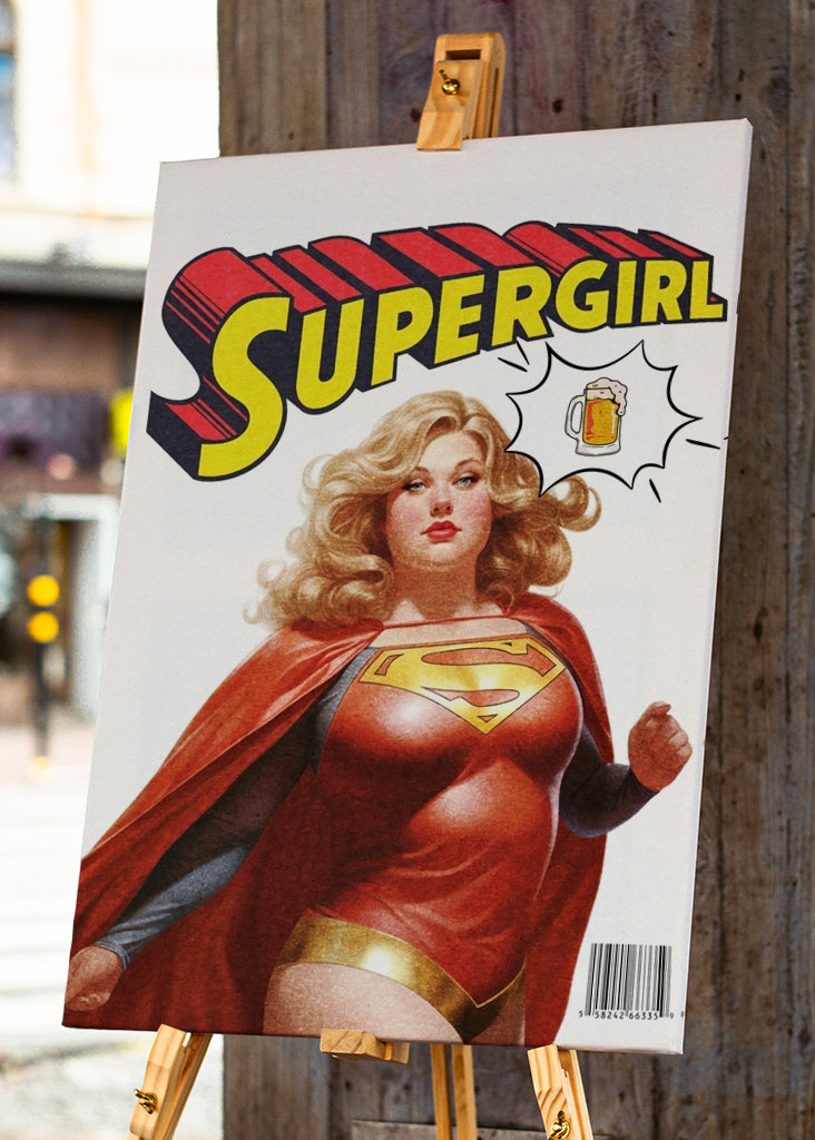 super girl magazine cover