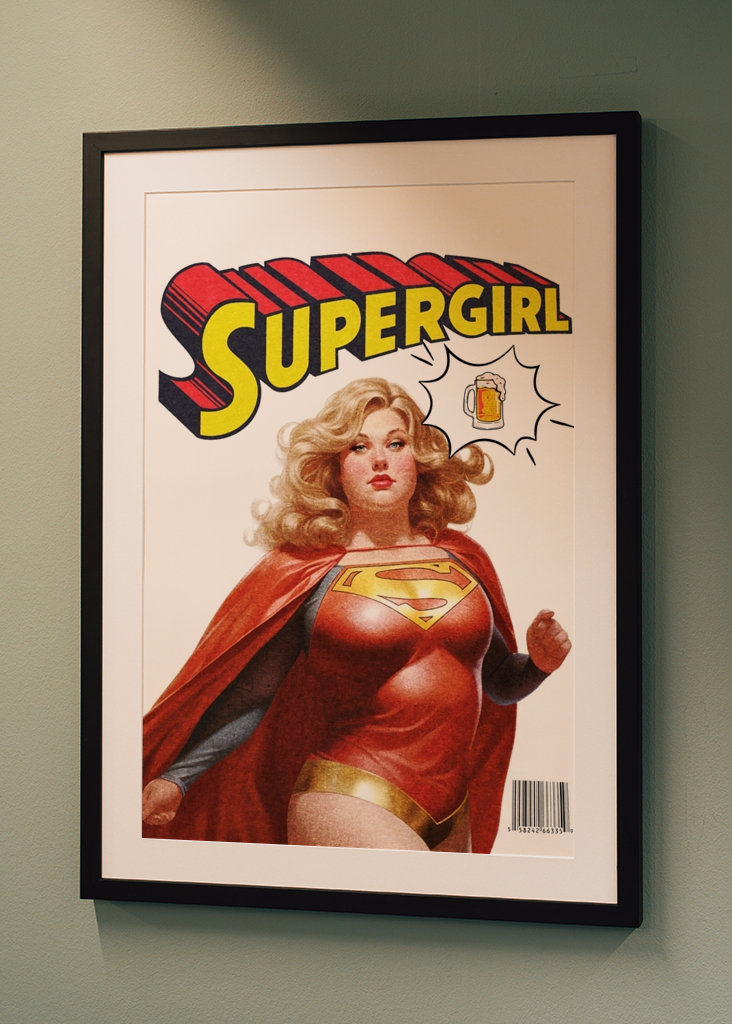 super girl magazine cover