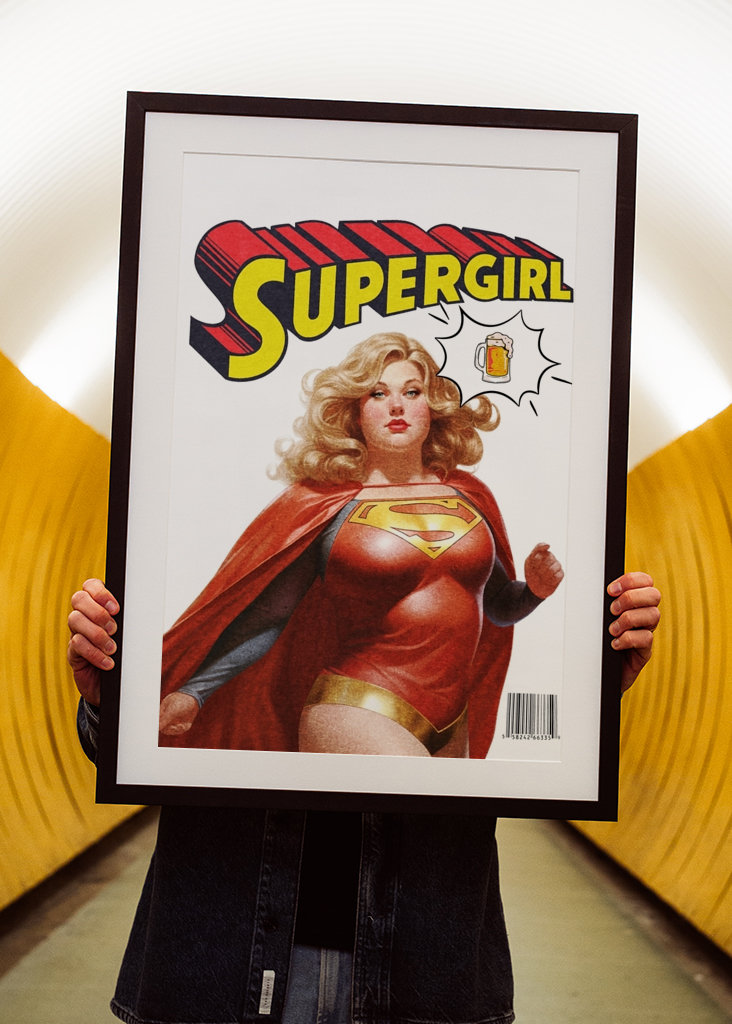 super girl magazine cover