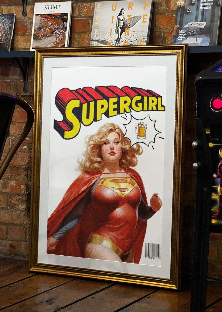 super girl magazine cover