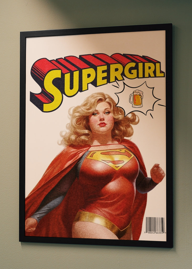 super girl magazine cover