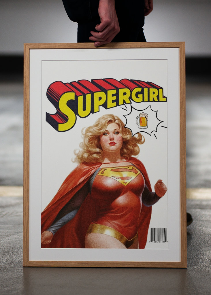 super girl magazine cover