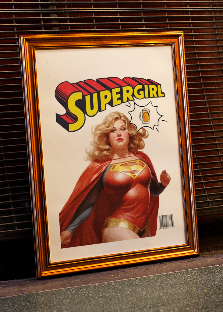 super girl magazine cover